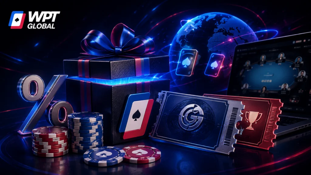 WPT Global welcome bonus deposit match Philippines